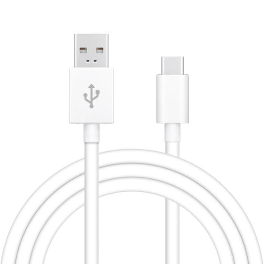 USB-A naar USB-C kabel – 1 meter – 12W – Wit